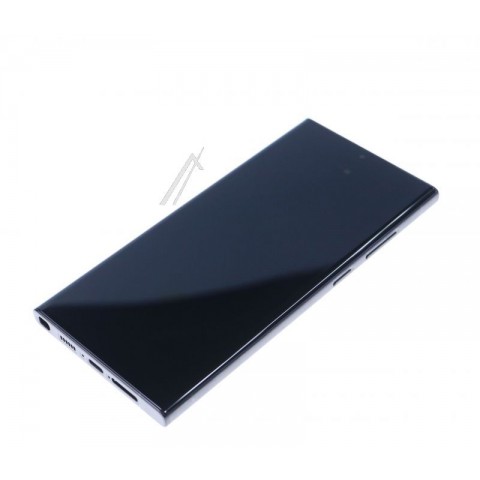 LCD+Touch screen Samsung S918 S23 Ultra 5G juodas (black) originalas